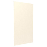 Form Darwin Gloss cream MDF Cabinet door (H)958mm (W)497mm