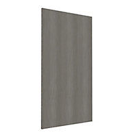 Form Darwin Grey oak effect Chipboard Cabinet door (H)958mm (W)497mm