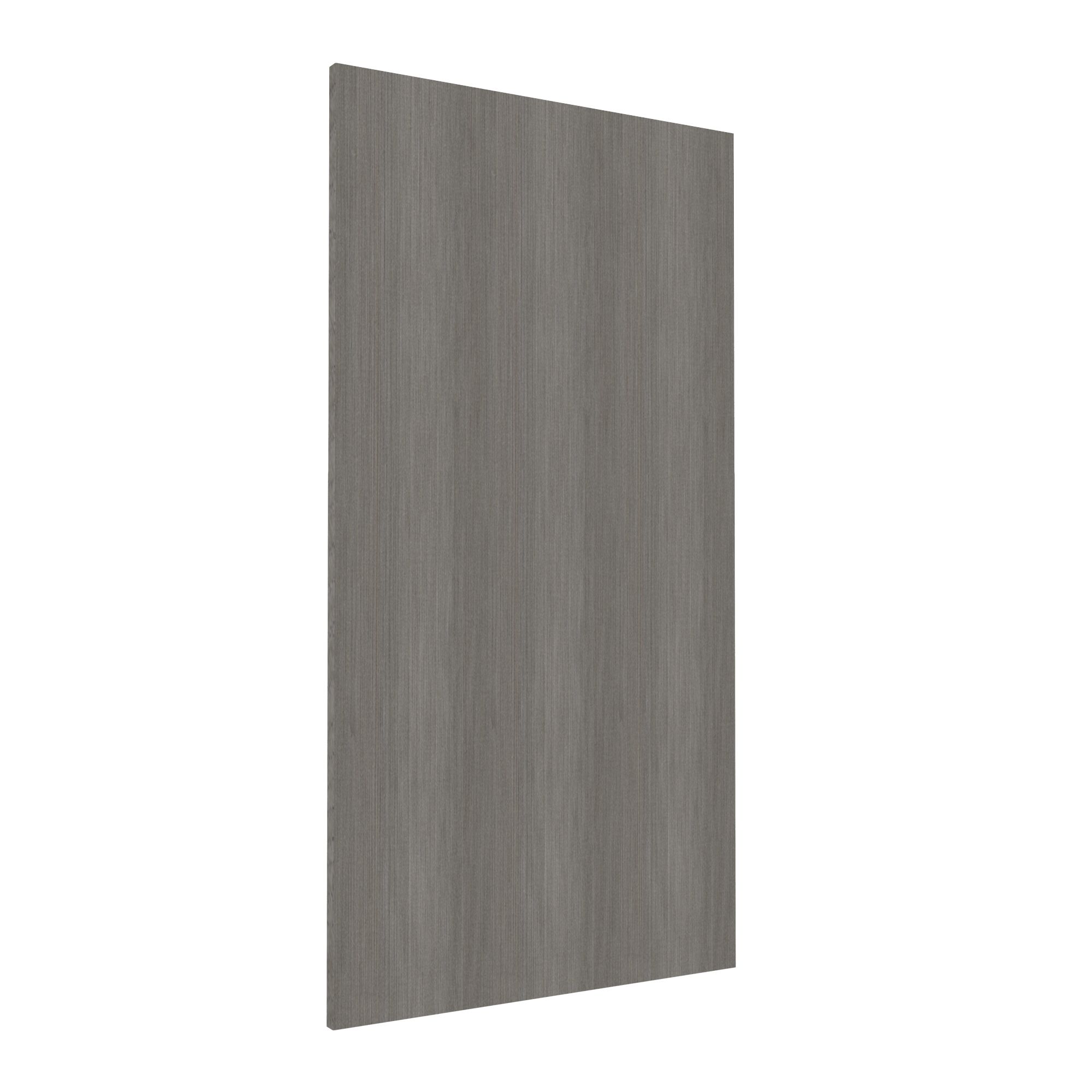 Form Darwin Grey oak effect Chipboard Cabinet door (H)958mm (W)497mm