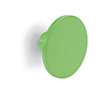 Form Darwin Matt Green ABS plastic Round Door knob (Dia)40mm