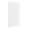 Form Darwin Matt white Chipboard Cabinet door (H)958mm (W)497mm