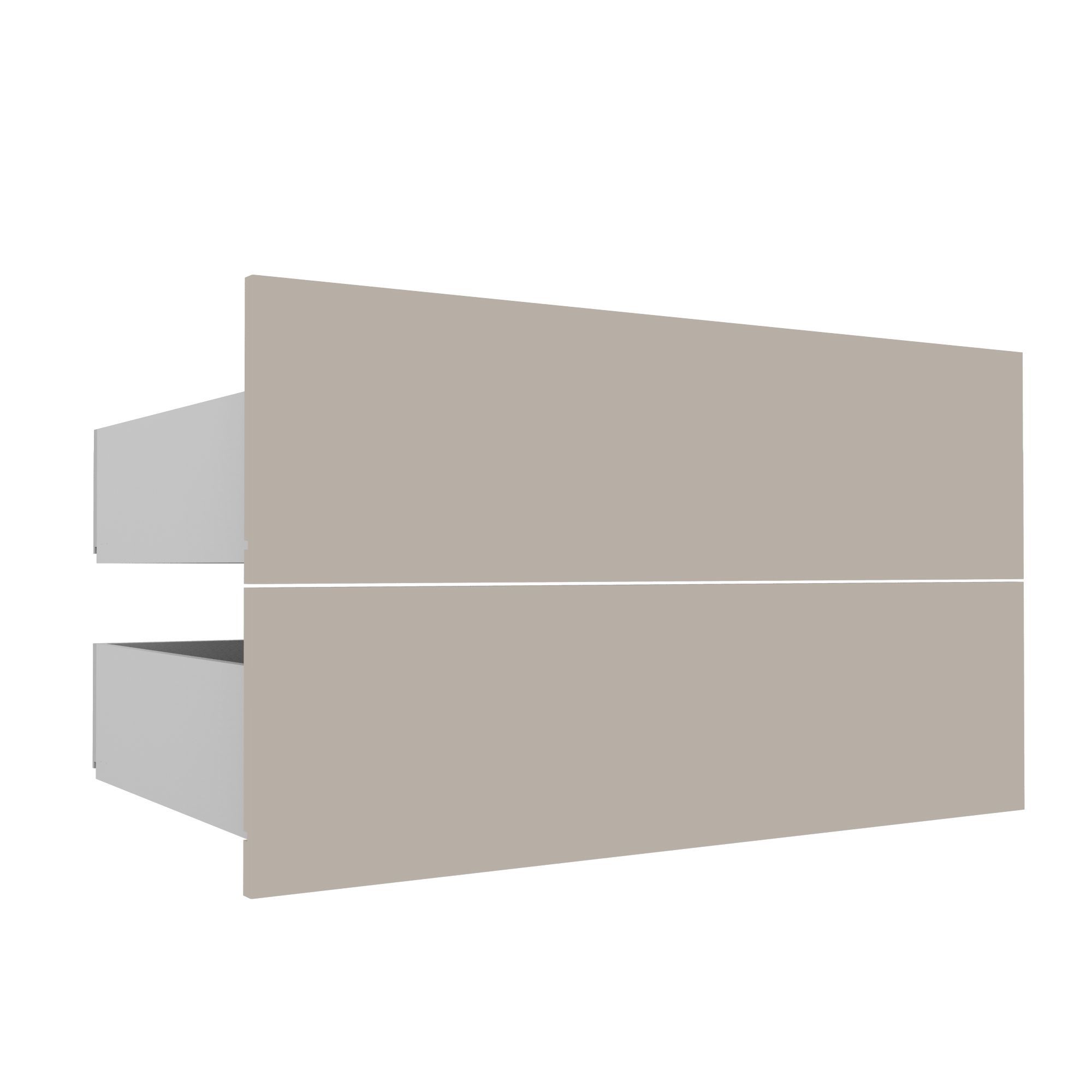 Form Darwin Modular Cream External Drawer (H)237mm (W)750mm (D)566mm, Pack of 2