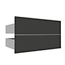 Form Darwin Modular Gloss anthracite Drawer (H)237mm (W)750mm (D)566mm, Pack of 2