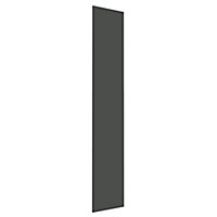 Form Darwin Modular Gloss anthracite Tall Wardrobe door (H)2288mm (W)372mm