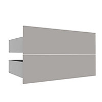 Form Darwin Modular Grey External Drawer (H)237mm (W)750mm (D)566mm, Pack of 2