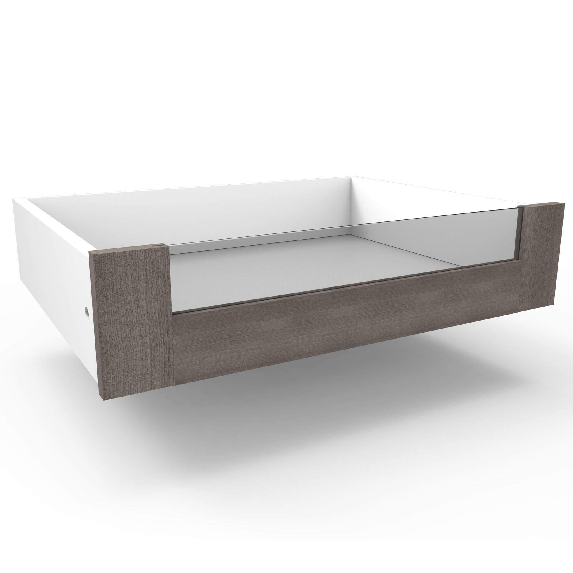 Form Darwin Modular Grey oak effect Internal Drawer (H)158mm (W)1000mm (D)566mm