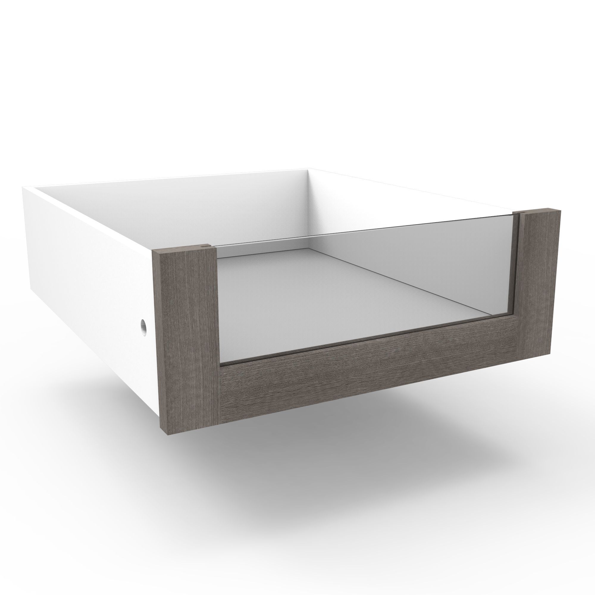 Form Darwin Modular Grey oak effect Internal Drawer (H)158mm (W)550mm (D)566mm