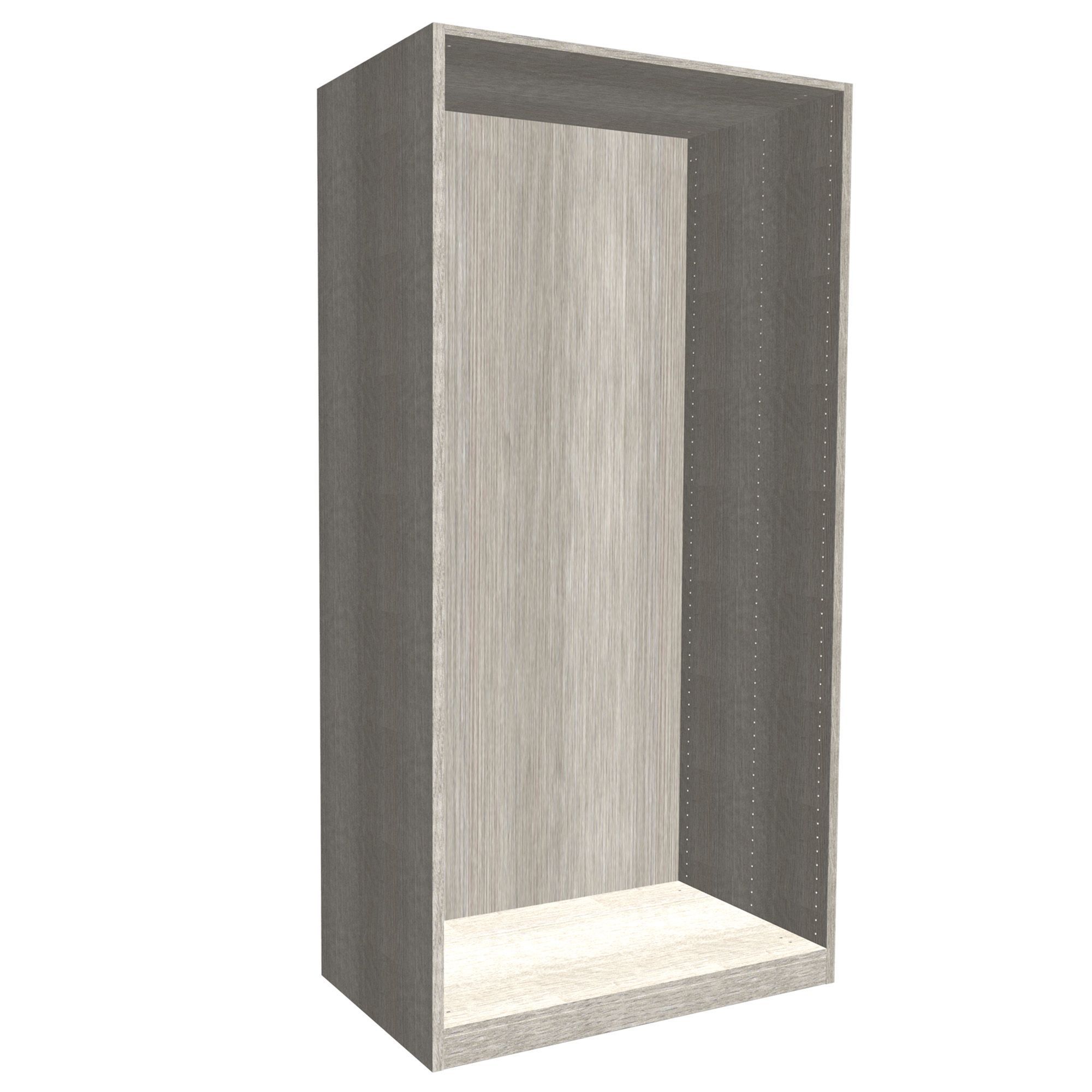 Form Darwin Modular Grey oak effect Tall Wardrobe (H)2356mm (W