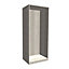 Form Darwin Modular Grey oak effect Wardrobe cabinet (H)2004mm (W)750mm (D)566mm