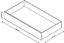 Form Darwin Modular Matt white Internal Drawer (H)158mm (W)1000mm (D)566mm