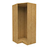 Form Darwin Modular Oak effect Corner cabinet (H)2004mm (W)998mm (D)854mm