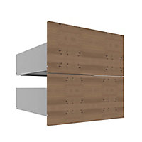 Form Darwin Modular Oak effect External Drawer (H)237mm (W)500mm (D)566mm, Pack of 2