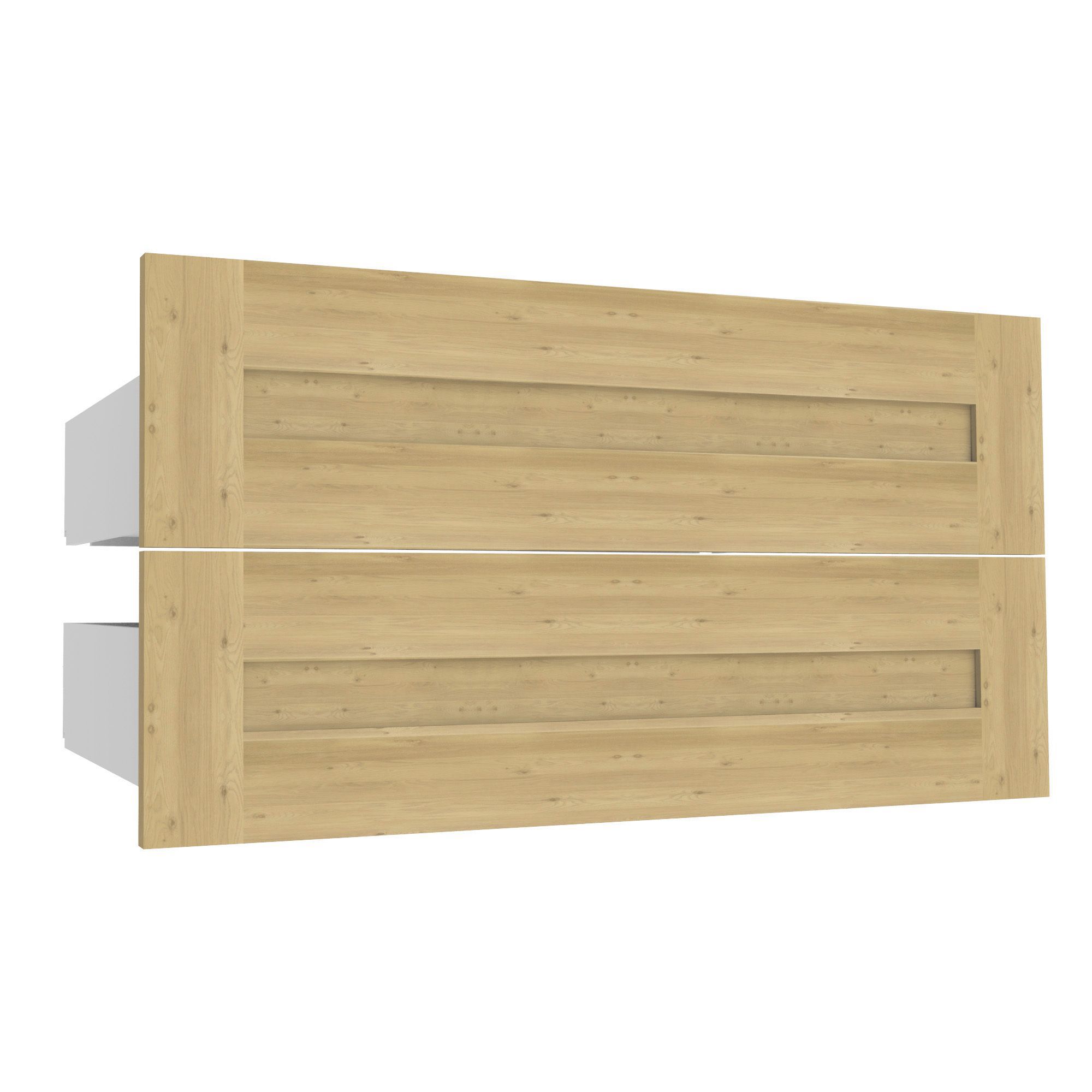 Form Darwin Modular Oak effect External Drawer (H)237mm (W)750mm (D)566mm, Pack of 2