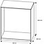 Form Darwin Modular Oak effect oak effect Large chest cabinet (H)1506mm (W)1000mm (D)566mm