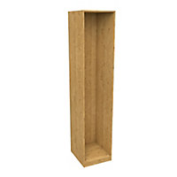 Form Darwin Modular Oak effect Tall Wardrobe cabinet (H)2356mm (W)500mm (D)566mm