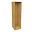 Form Darwin Modular Oak effect Wardrobe cabinet (H)2004mm (W)500mm (D)566mm