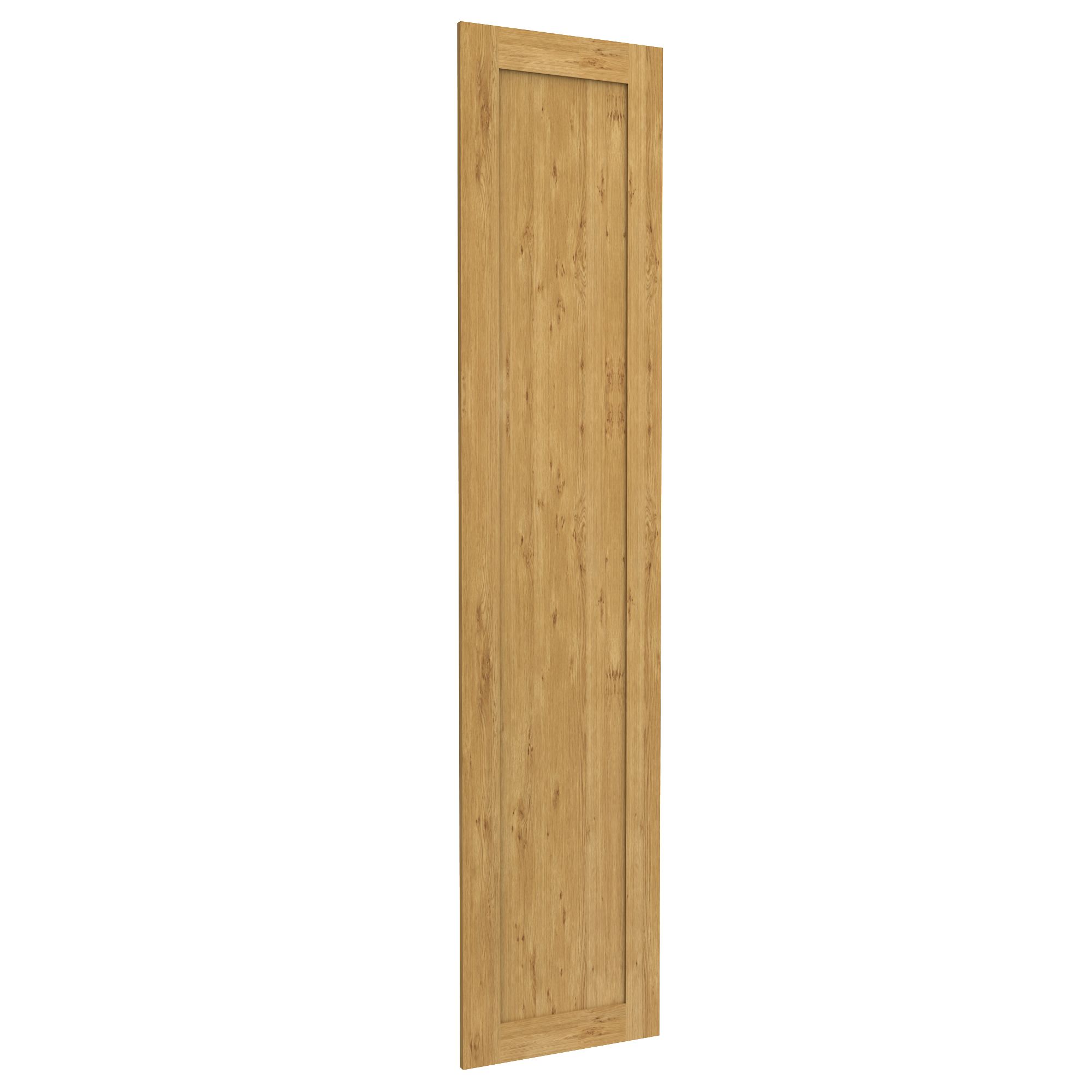 Form Darwin Modular Shaker Oak effect Large Wardrobe door (H)2288mm (W)497mm