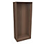 Form Darwin Modular Walnut effect Wardrobe cabinet (H)2356mm (W)1000mm (D)566mm