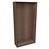 Form Darwin Modular Walnut walnut effect Wardrobe cabinet (H)2004mm (W)1000mm (D)374mm