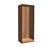 Form Darwin Modular Walnut walnut effect Wardrobe cabinet (H)2004mm (W)750mm (D)566mm