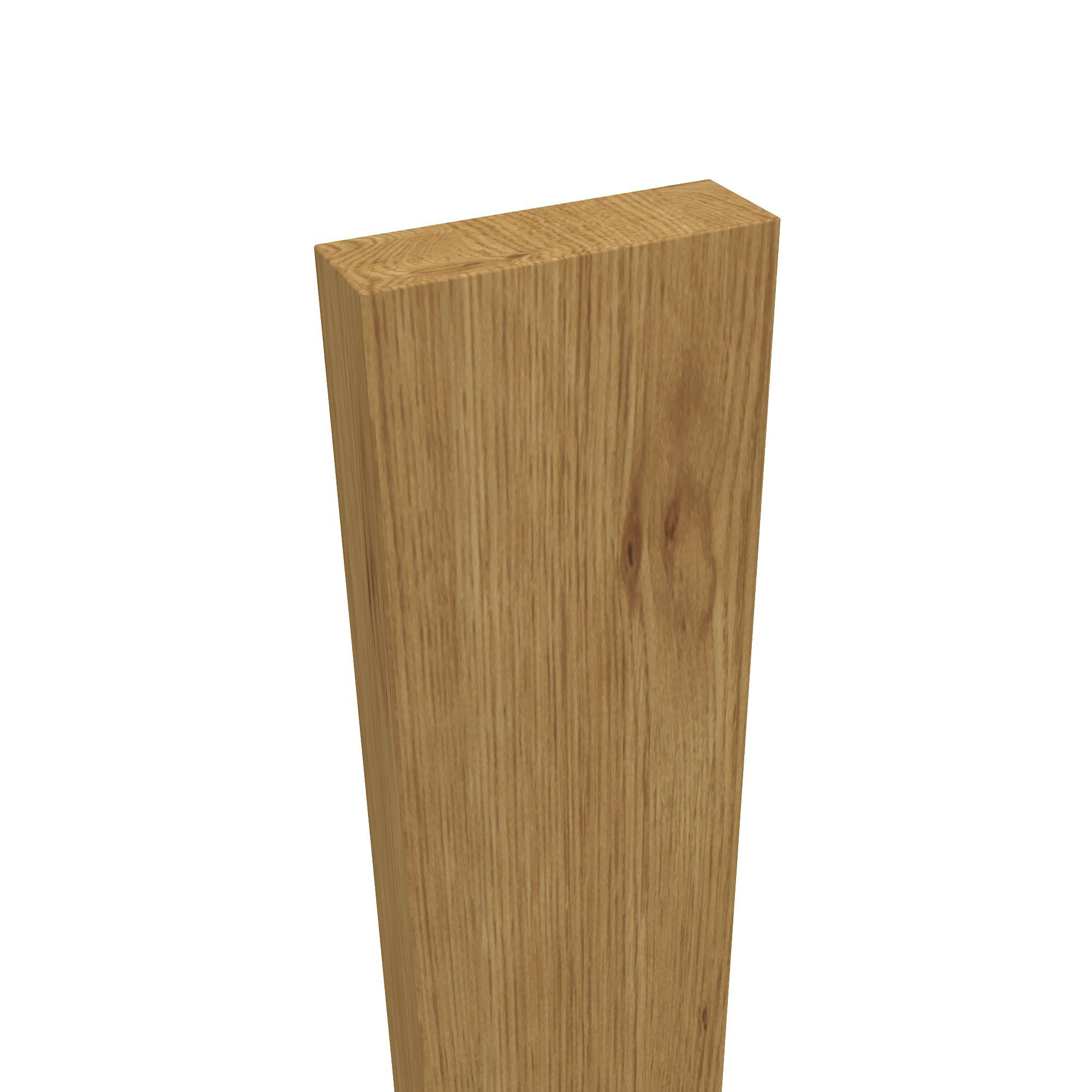 Form Darwin Oak effect Vertical Trim (L)2396mm