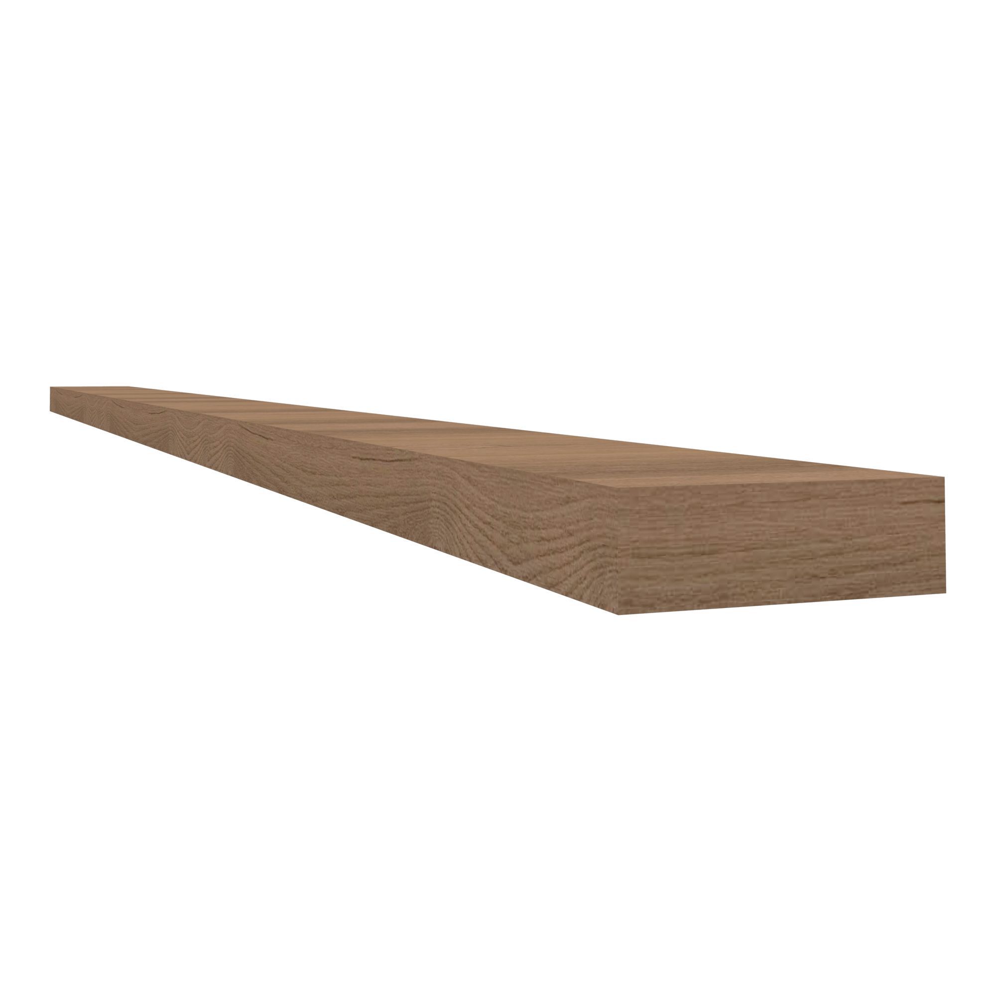 Form Darwin Oak effect Vertical Trim (L)2396mm