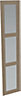 Form Darwin Shaker Oak effect Wardrobe door (H)2356mm (W)500mm