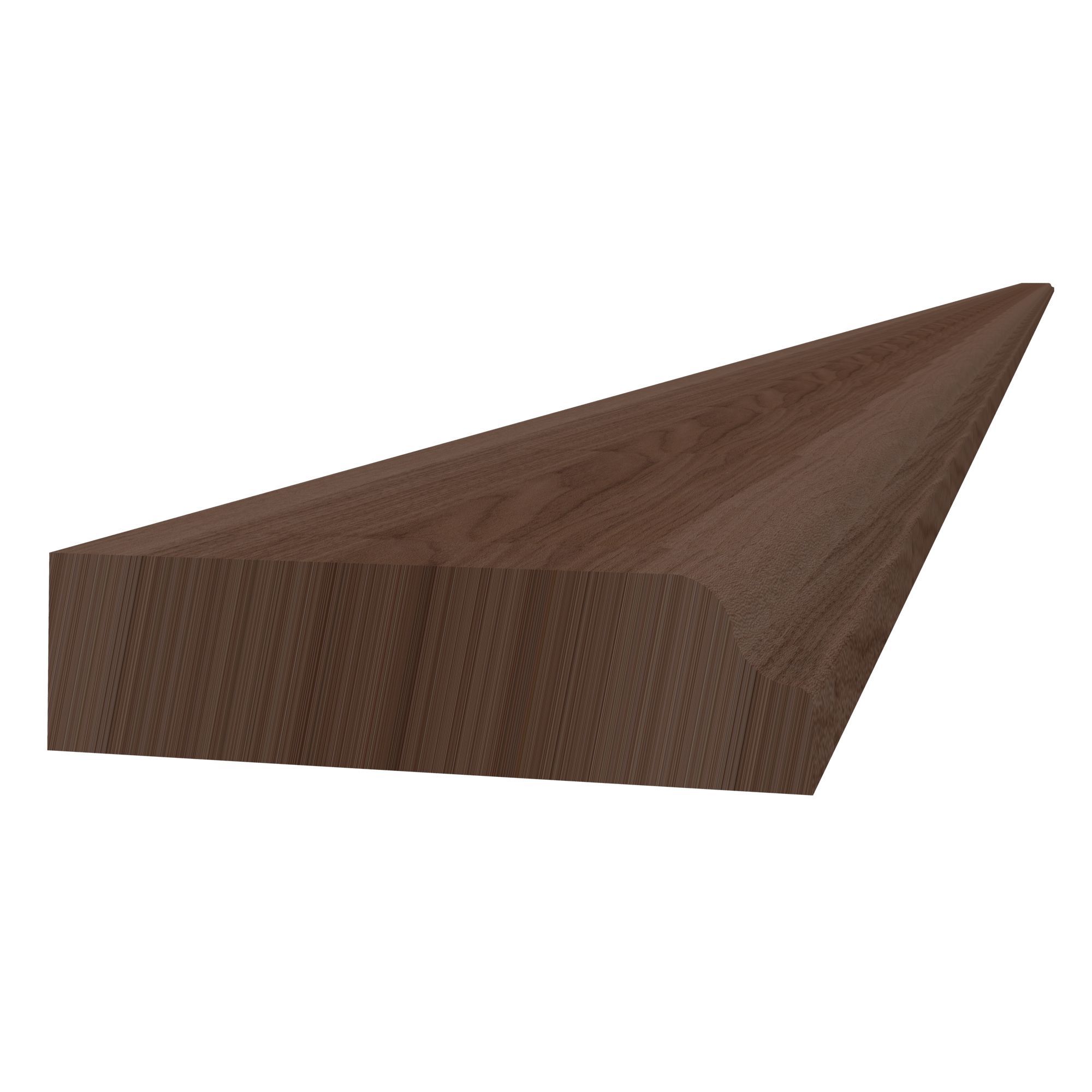 Form Darwin Walnut effect Plinth (L)3050mm