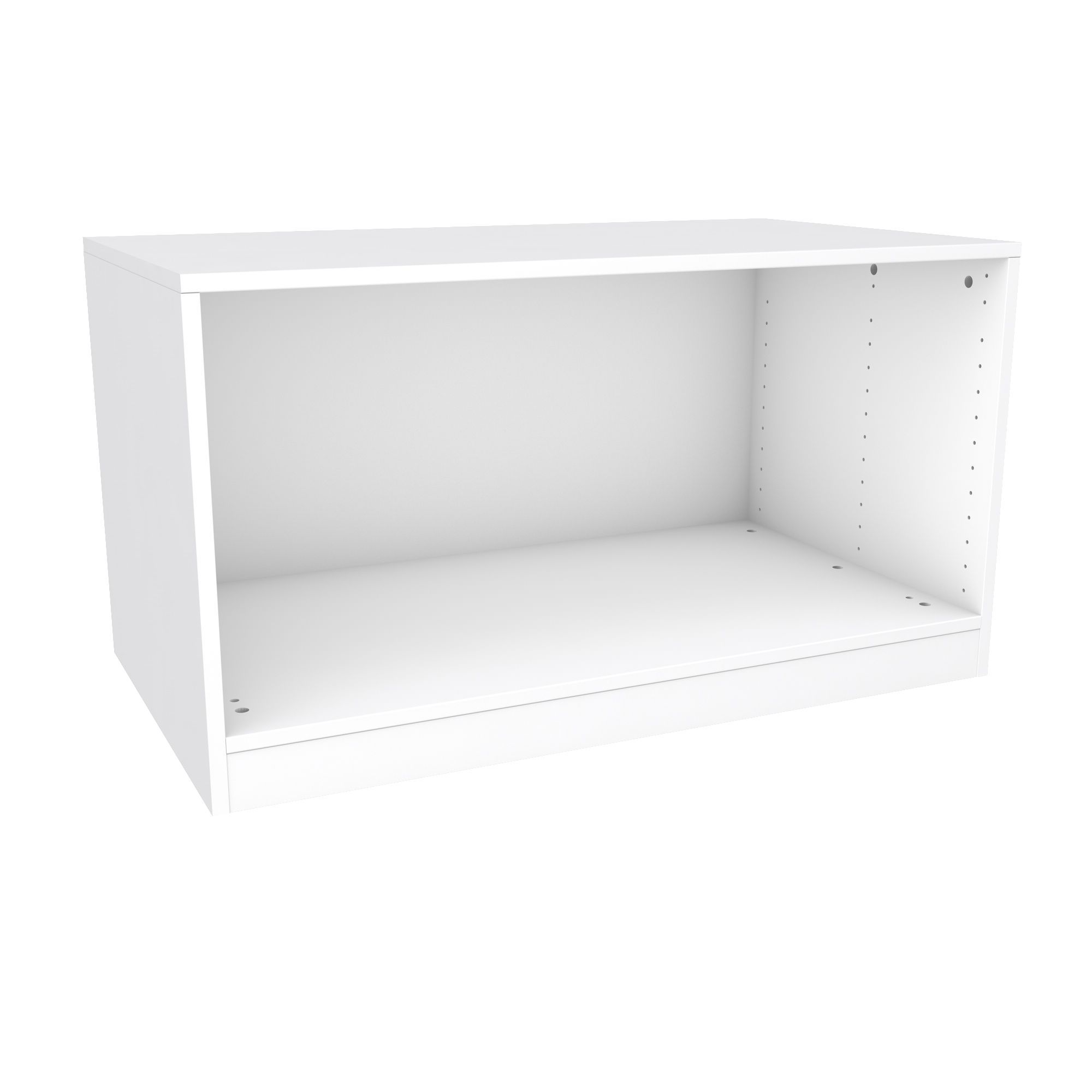 Form Darwin White Bedside (H)546mm (W)1000mm (D)566mm DIY at B&Q