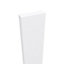 Form Darwin White Vertical Trim (L)2396mm