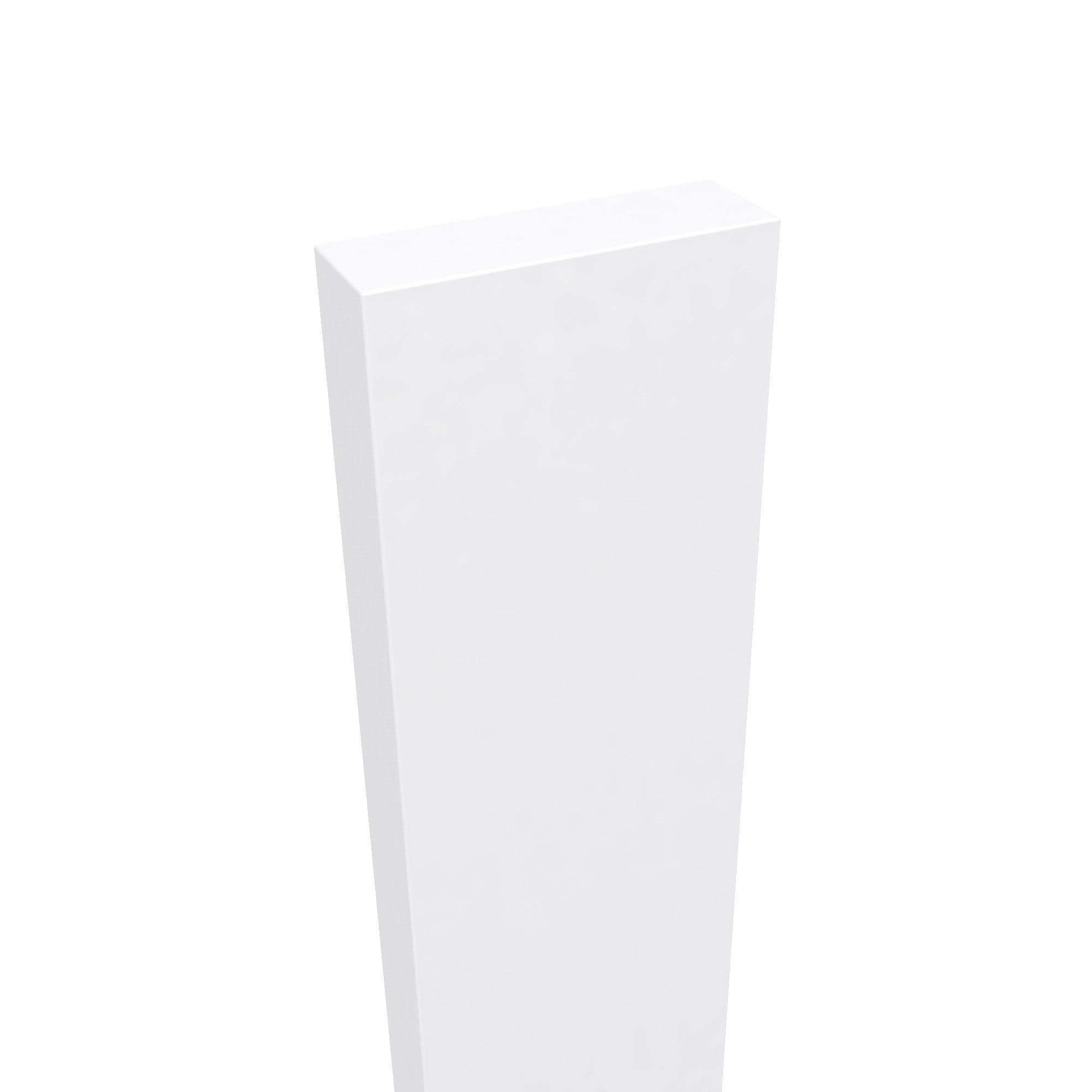 Form Darwin White Vertical Trim (L)2396mm