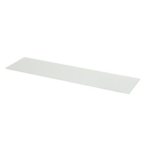 Form Eono White Glass Shelf (L)600mm (D)150mm