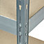 Form Exa 5 shelf Medium-density fibreboard (MDF) & steel Shelving unit (H)1800mm (W)750mm