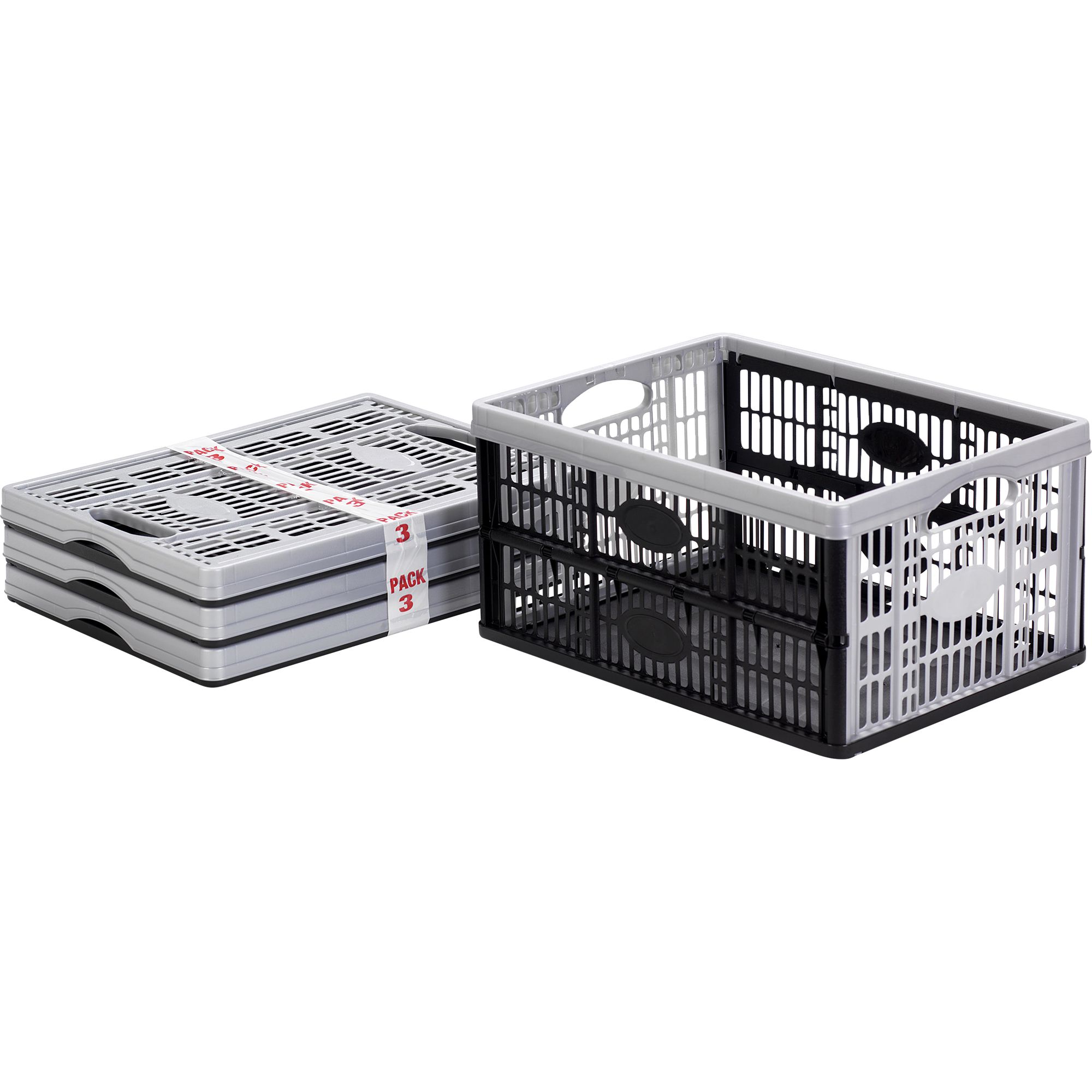 Form Grey & Black 30L Euro box