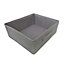 Form Grey Storage basket (H)43cm (W)106cm (D)32cm