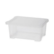 Form Kaze Clear 10L Plastic XS Stackable Storage box & Lid
