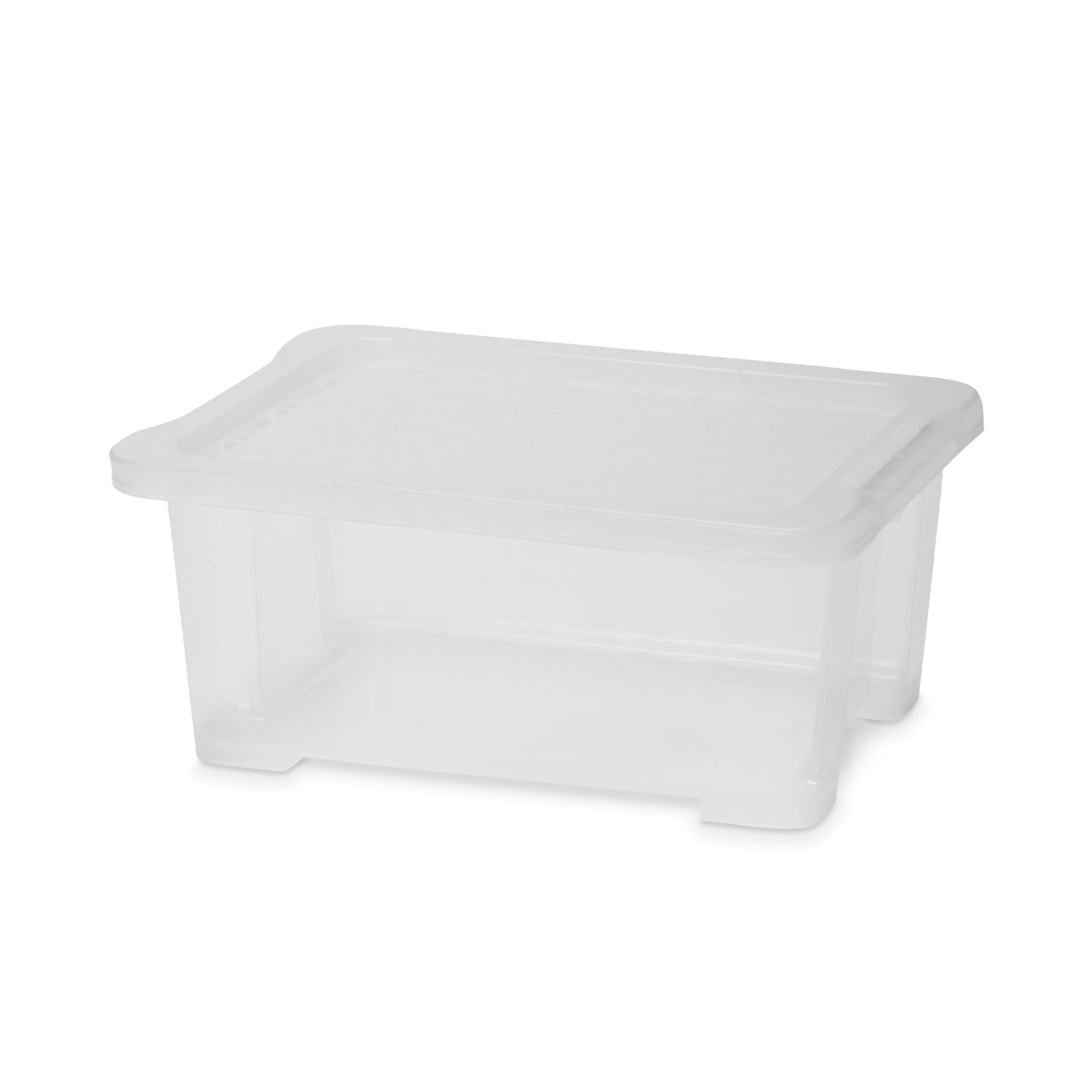 Form Kaze Clear 10L XS Plastic Stackable Storage box with Lid