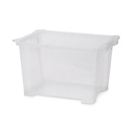 Form Kaze Clear 15L Plastic Small Stackable Storage box