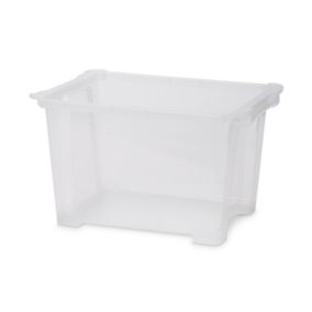 Form Kaze Clear 15L Small Plastic Stackable Storage box