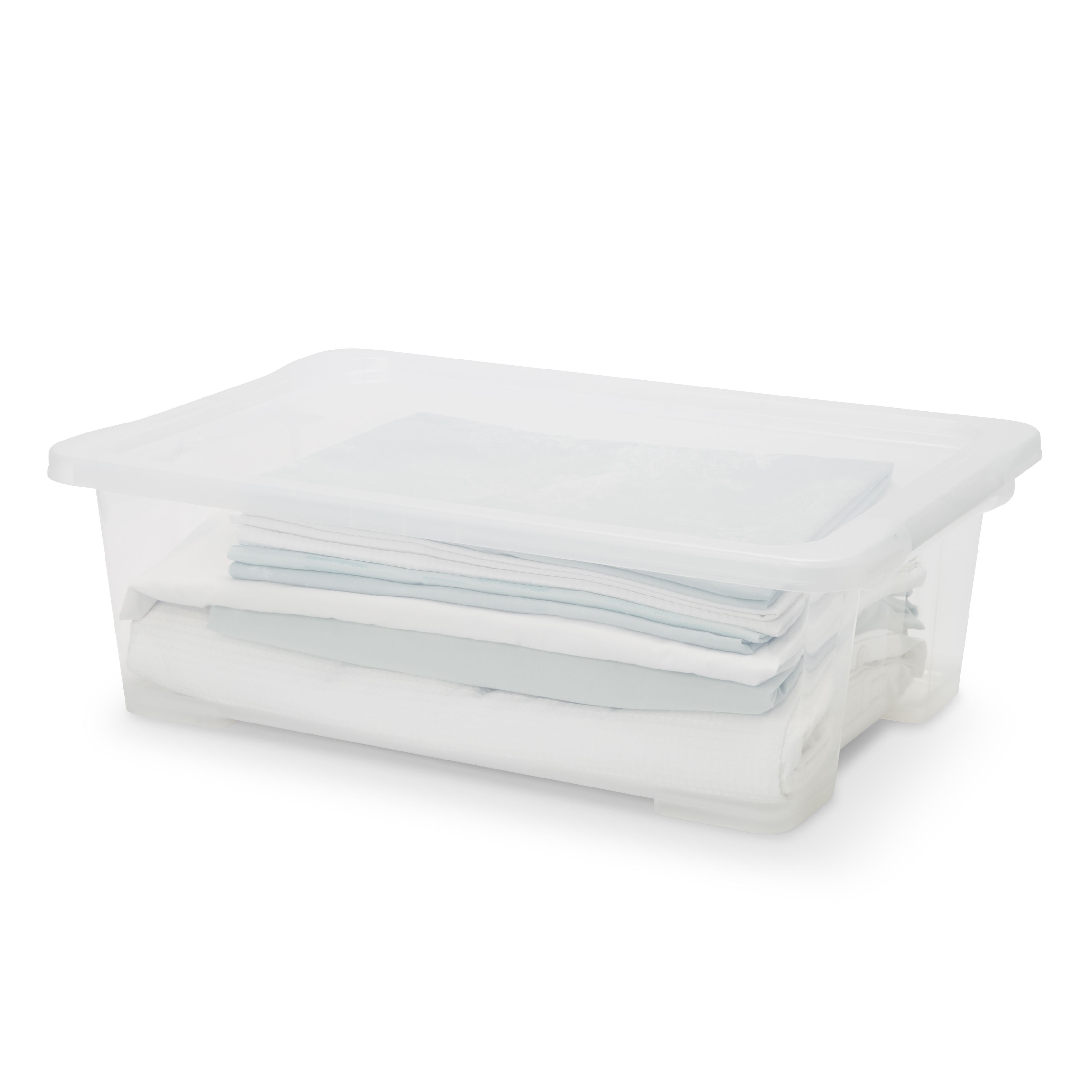 Form Kaze Clear 29L Polypropylene (PP) Medium Stackable Storage box