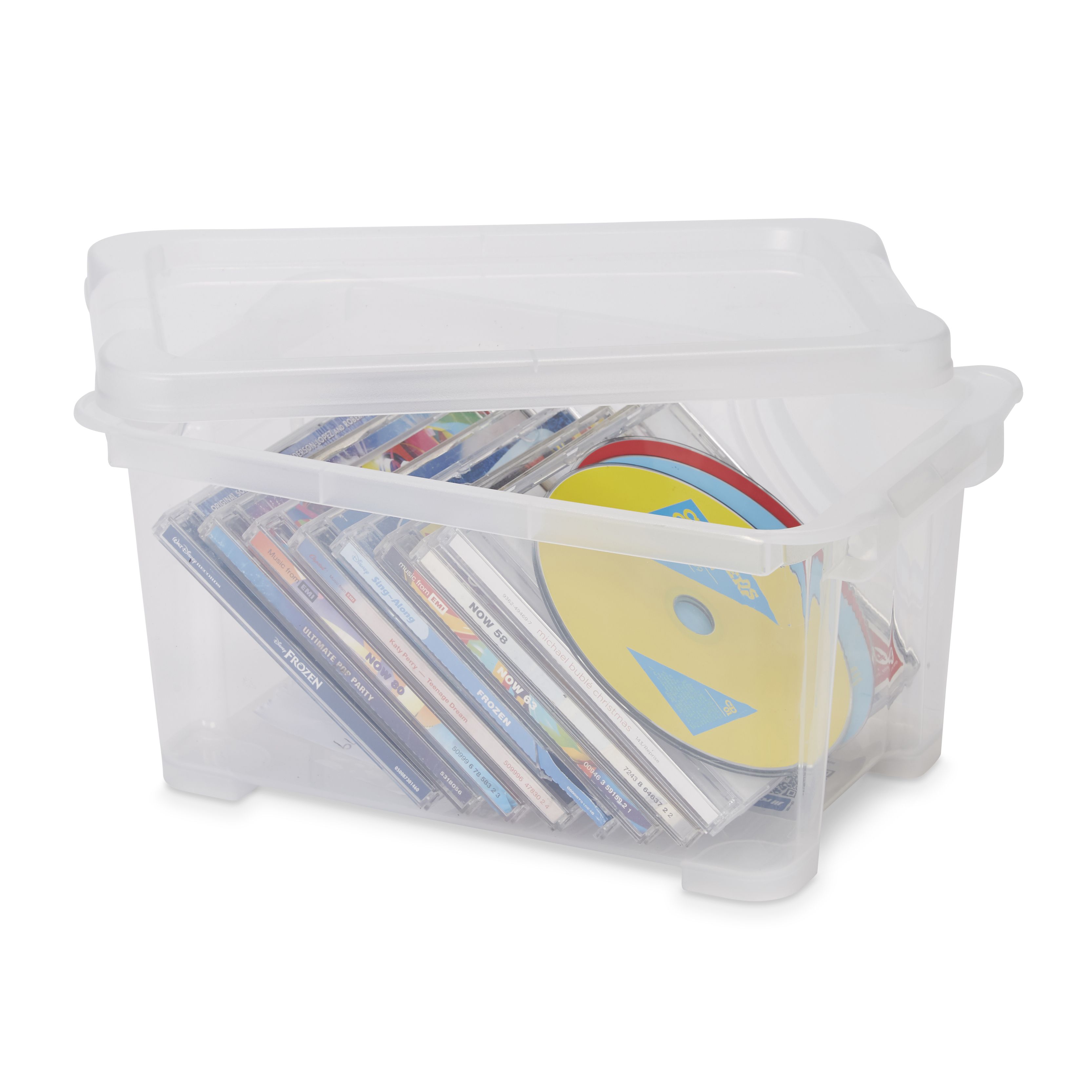 Form Kaze Clear 3L XXS Plastic Stackable Storage box with Lid