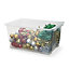 Form Kaze Clear 43L Large Plastic Stackable Storage box
