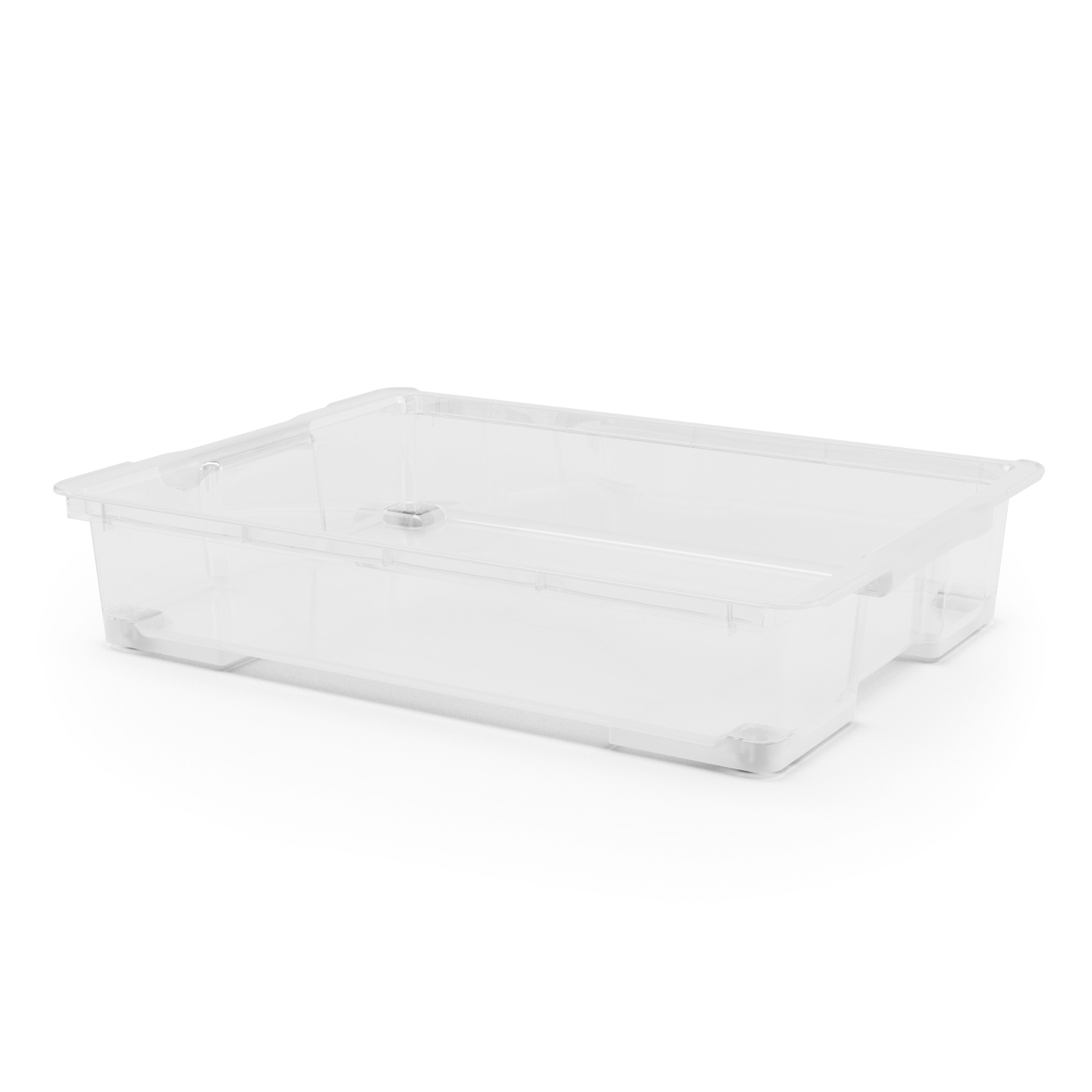 Opaque plastic on sale storage boxes