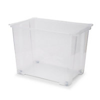 Form Kaze Clear 63L Polypropylene (PP) XXL Stackable Storage box