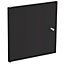 Form Konnect Black Chipboard Cabinet door (H)322mm (W)322mm