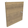 Form Konnect Oak effect Chipboard Cabinet door (H)322mm (W)322mm