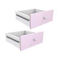 Form Konnect Pink Drawer (H)322mm (W)322mm (D)310mm, Pack of 2