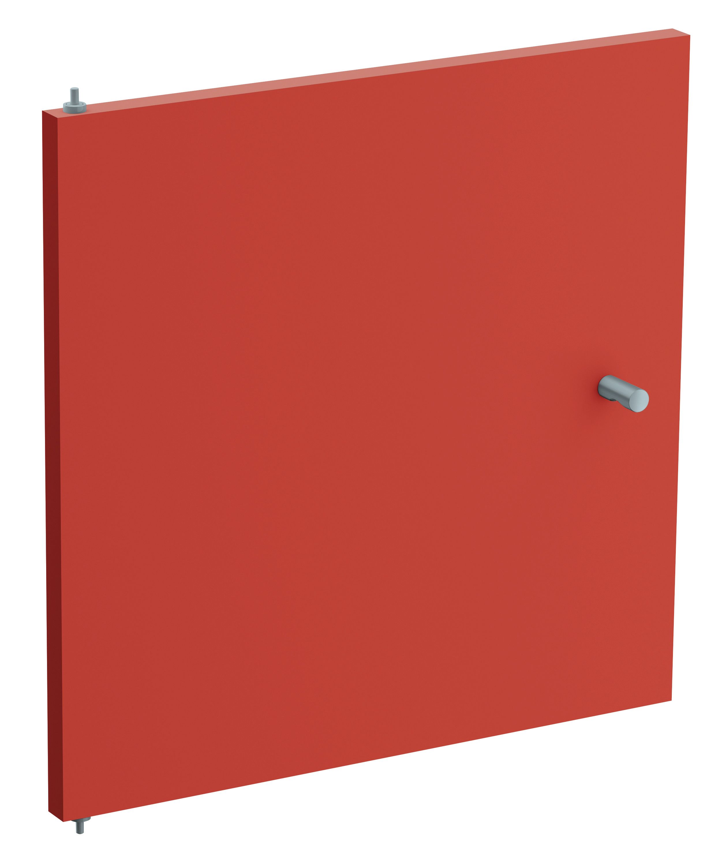 Form Konnect Red Chipboard Cabinet door (H)322mm (W)322mm