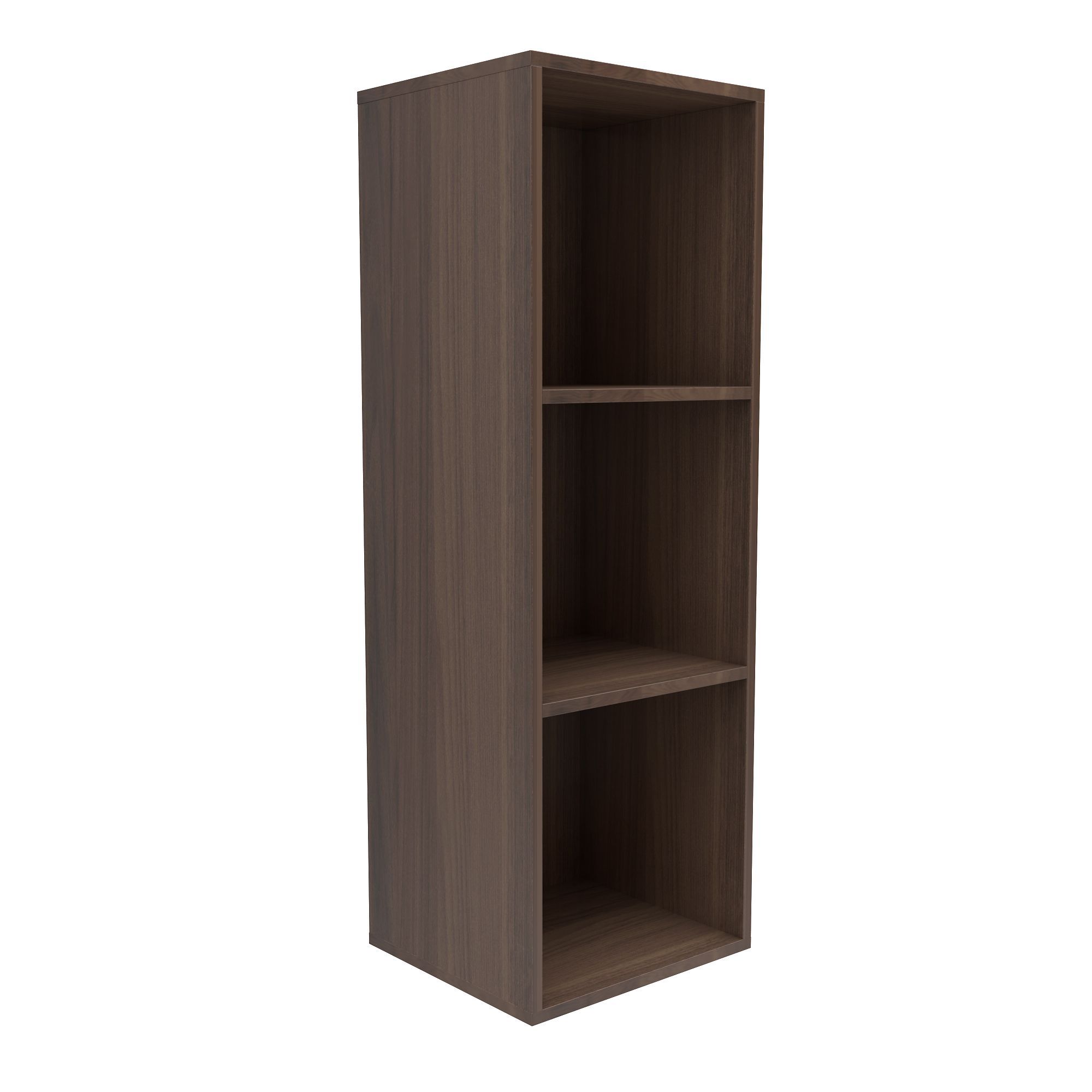 Form Konnect Walnut Effect Freestanding Cube Shelving Unit | DIY At B&Q