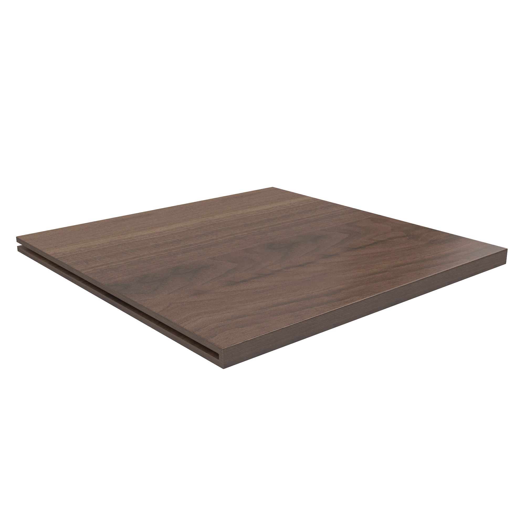 Form Konnect Walnut effect Shelf (L)328mm (D)314mm DIY at B&Q